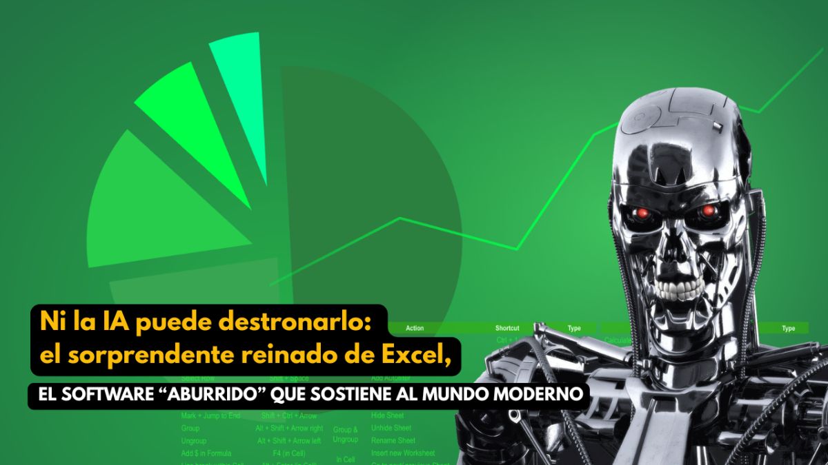 Ni la IA puede destronarlo: el sorprendente reinado de Excel, el software “aburrido” que sostiene al mundo moderno